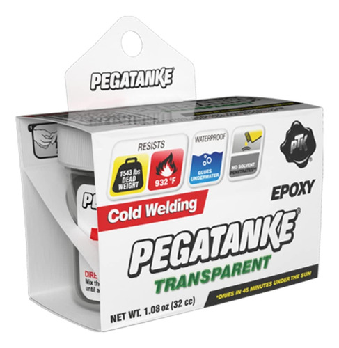 Pegamento Soldadura Epoxica En Frio Pegatanke (4 Colores)