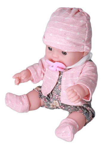 Muñeca Bebé Realista Reborn Fashion 12 Pulgadas Lavable Niña