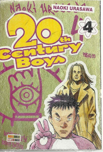 20th Century Boys Nº 04 - Panini 4 - Bonellihq Cx224b