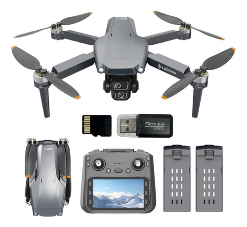 Mini Drone Profesional Gps Controlador Avanzado Pantalla L6001, SJRC 8k L600-1PRO MAX L600-1PRO 2