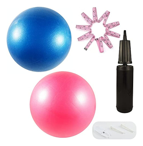 Batdiyow Kit De 2 Pelotas De Ejercicio Con Bomba