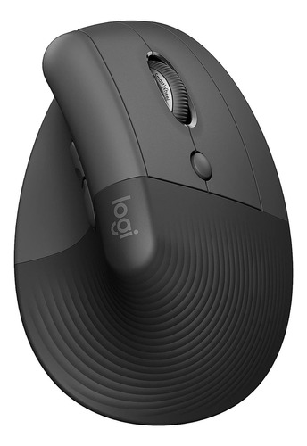 Mouse Logitech Lift Vertical Wireless Bluetooth Color Negro