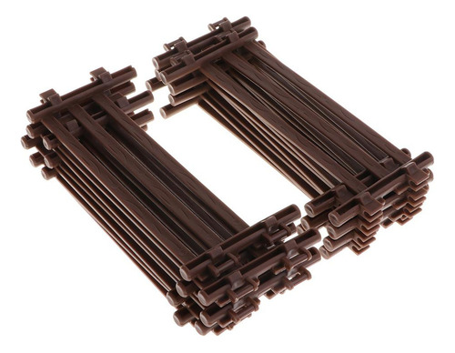 Plástico Diy Ensamblaje Granja Kits De Construcción De
