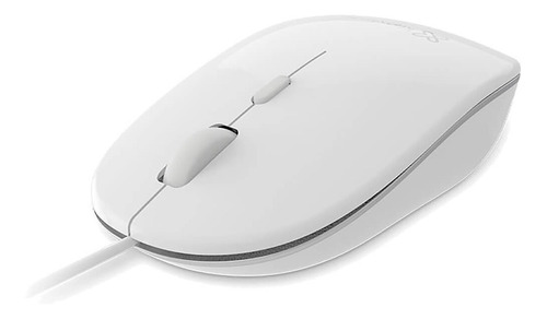 Mouse Usb Klip Xtreme Klear Con 4 Botones Blanco