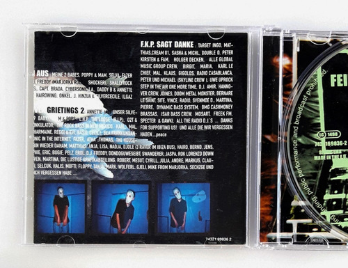 Cd Oka Feinkost Paranoia Biofeedback Hip Hop Como Nuevo (Reacondicionado)