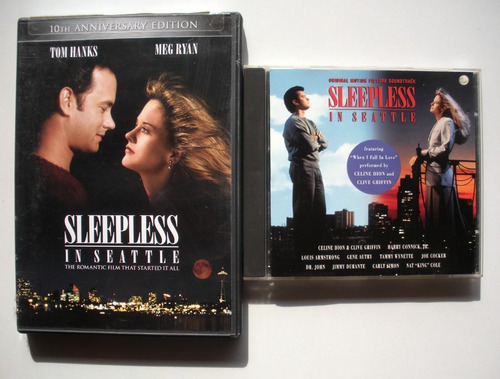 Dvd+cd Bso Sleepless In Seattle Sin Subt Español - Imp. Usa