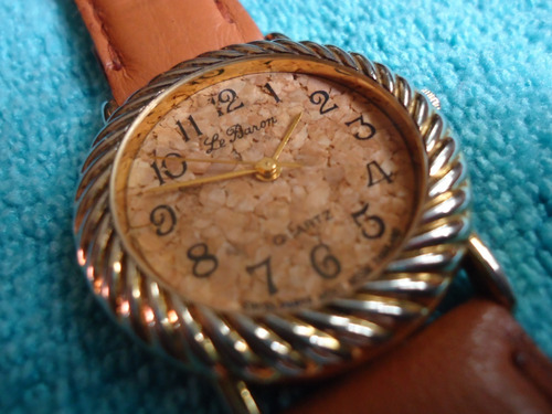 Le Baron Corcho Reloj Vintage Retro Para Mujer