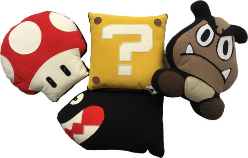 Cojines Dicrea Bloque,mario Bros Videojuegos,, Gamers,
