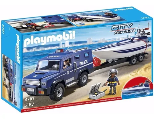 Playmobil Auto Policia MercadoLibre