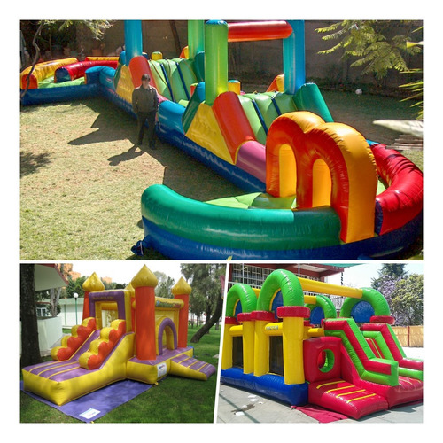 Puestos Mini Feria Kermes Juegos Infantiles Toro Mecanico