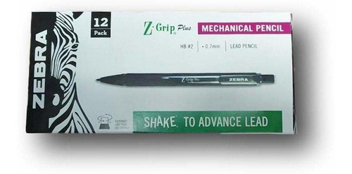 A Pens Lápiz Mecánico Zgrip Plus Hb Lead 2, 0.7 Mm, N...