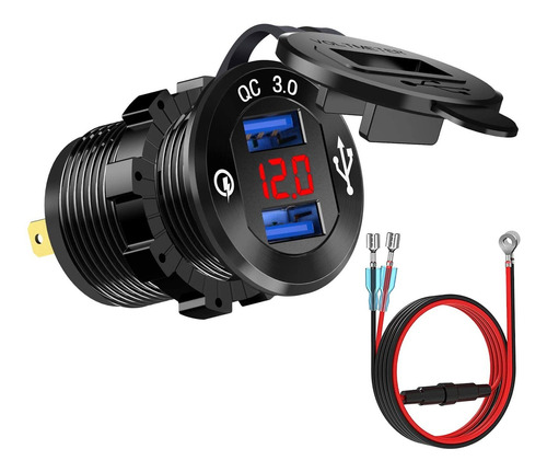 Cllena Quick Charge 3.0 Car Charger, 12v/24v 36w Dual Qc3.0 