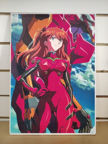 Cuadro Evangelion   Poster  30x42 Mdf