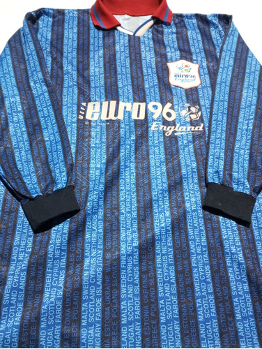 Camiseta De Fútbol De Euro 96 Inglaterra Original Buen Estad