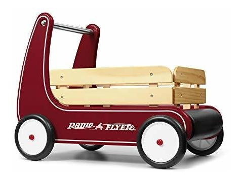 Radio Flyer Clásico Coche De Caminador, Sentarse Para Lsui8