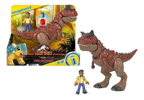 Imaginext Fisherprice Jurassic World Camp Cretácico