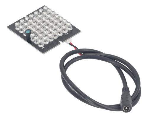 Placa Infrarroja Led Con Visión Nocturna, 850 Nm, 48 Perlas