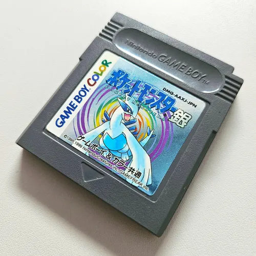 Pokemon Silver Japonês Nintendo Game Boy Color Gbc Original Parcelamento sem juros