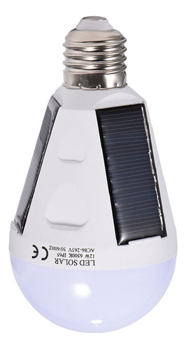 Bombilla Solar De Emergencia, Panel De Luz Led Portátil A Pr