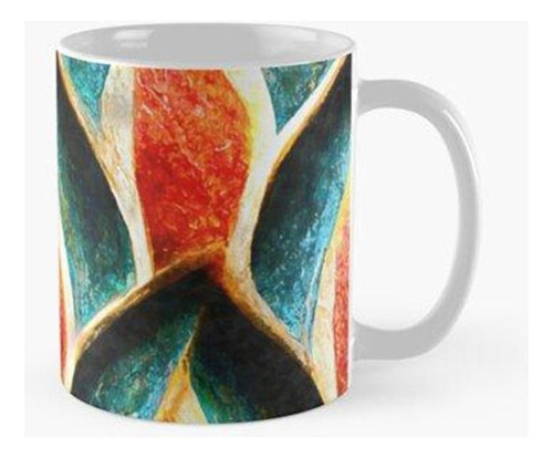 Taza Talla Abstracta De Mármol Sintético - Gratidia Grattus 