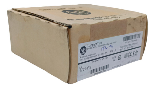1769-if8 Allen-bradley Módulo De Entrada Analógica