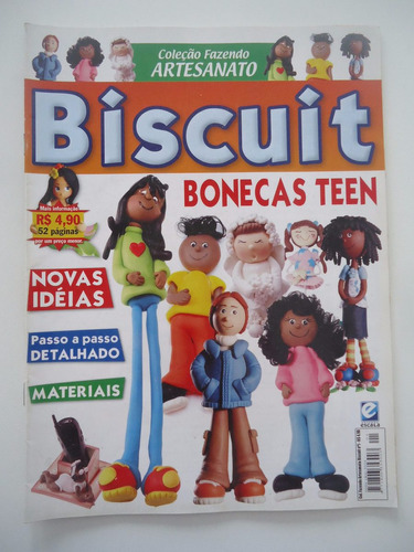 Biscuit Bonecas Teen - Da Coleção Fazendo Artesanato #01