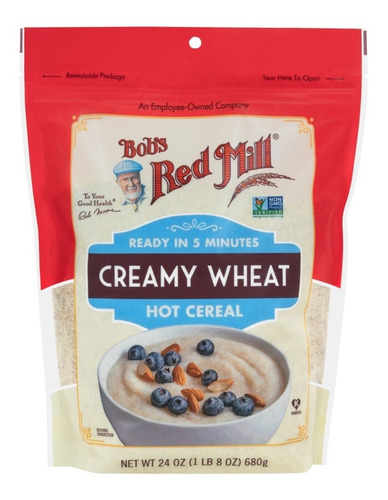 Bobs Red Mill Creamy Wheat Hot Cereal 680g