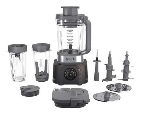Licuadora Con Procesador Ninja Co401b 1200w Extractor