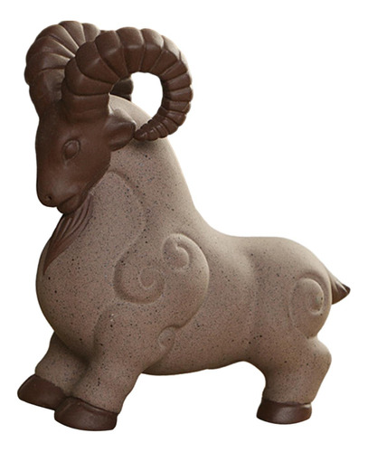 Mini Estatuilla De Arcilla Para Mascotas, Adorno De Chivo