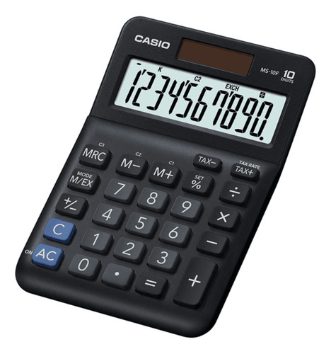 Calculadora Casio Ms-10f Escritorio 10 Dígitos Ms-10f