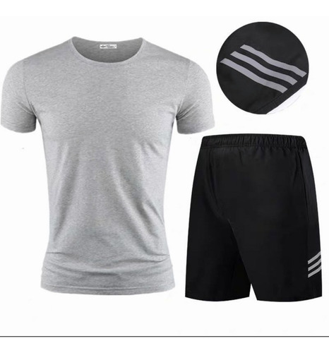 Conjunto Deportivo Hombre Short Polera Equipos Colore Futbol