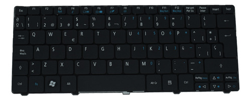 Teclado Acer Aspire One D255 D260 D257 532h D255e Happy Esp Color Negro