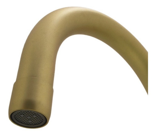 Torneira Pia Misturador Banheiro Mesa Dourado Fosco Luxo 1/4 Cor Dourado Fosco (gold Fosco)