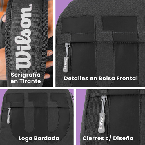 Mochila Wilson Porta Notebook Reforzada Casual