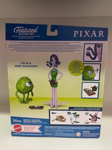 Pixar Featured Favorites Celia & Mike Monsters Inc Figures
