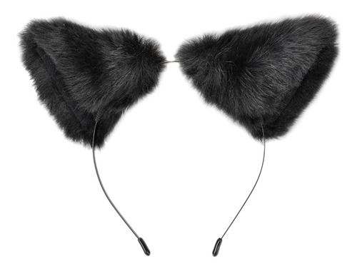 E-t-t-t-long Fur Cat Ears Anime Cosplay Diadema Tabilla Para