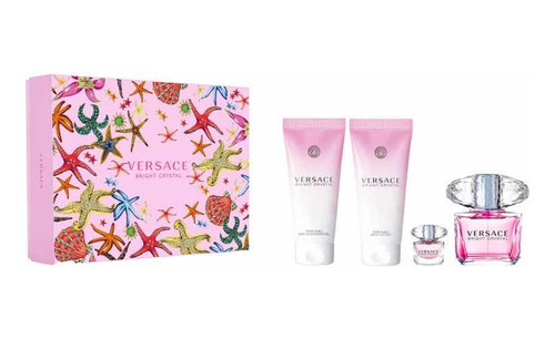 Set Versace Bright Crystal 90ml+5ml+sg+bl