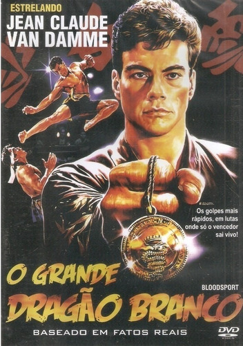 Dvd Filme O Grande Dragão Branco ( Jean Claude Van Dame )