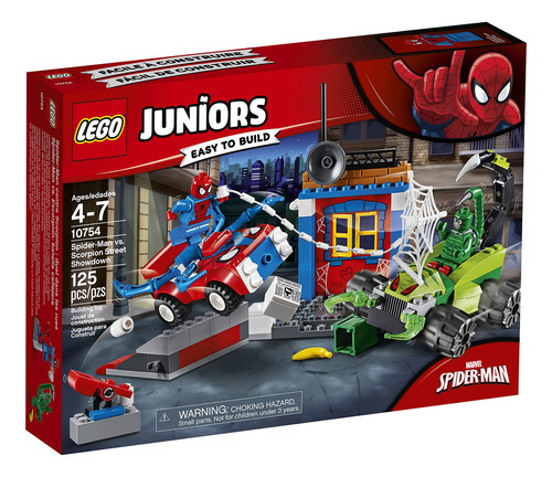 Lego Spiderman Vs. Set Scorpion Street Showdown 10754
