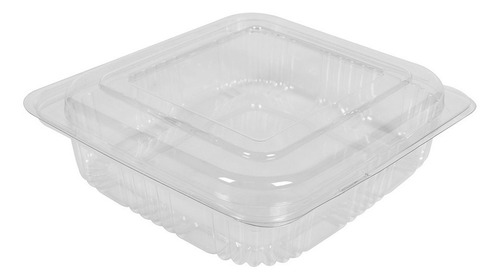 Contenedor P/sandwich Tipo Bisagra (14.6x14x4.1) 500 Pzs Pet