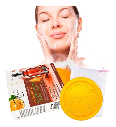 Jabón Facial Anti Acné Hidratante Vitamina C & Nicotinamida