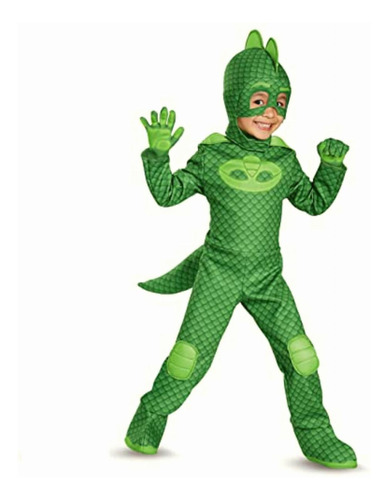 Disguise Gekko Deluxe Disfraz De Pj Masks Para Niño