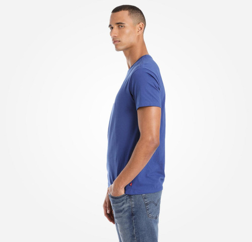 Playera Levis Talla S Color Azul Para Hombre Original