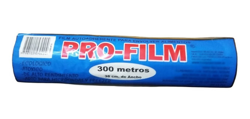 Rollo Film Autoadherente 300mts X 38cm Comida Alimentos