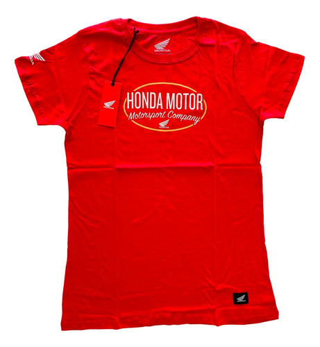 Remera Honda Original Mujer 