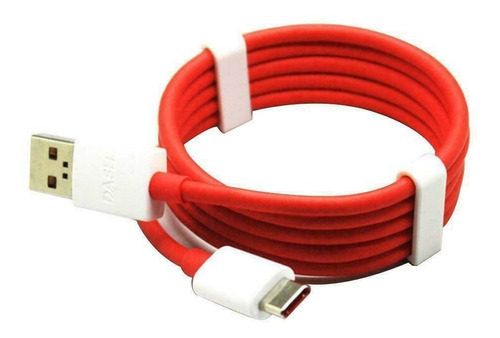 Cable Oneplus Tipo C / 1 One Plus 3 3t 5 5t 6 6t 7t 7 Pro Color Rojo