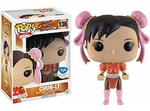 Funko 13445 Street Fighter - Figuras Chun-li Equipo Rojo Bob