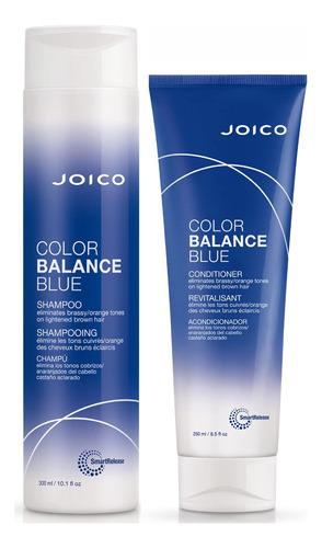 Joico Color Balance Blue Champú Y Acondicionador, 10 Oz.