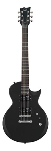 Guitarra Eléctrica Esp Ec10 Satin Black Orientación De La Mano Diestro