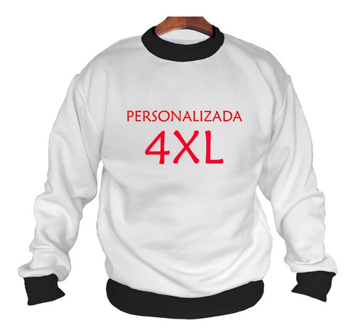 Buzo Basico Zt Con Diseño A Pedido Del Cliente Talle 4xl